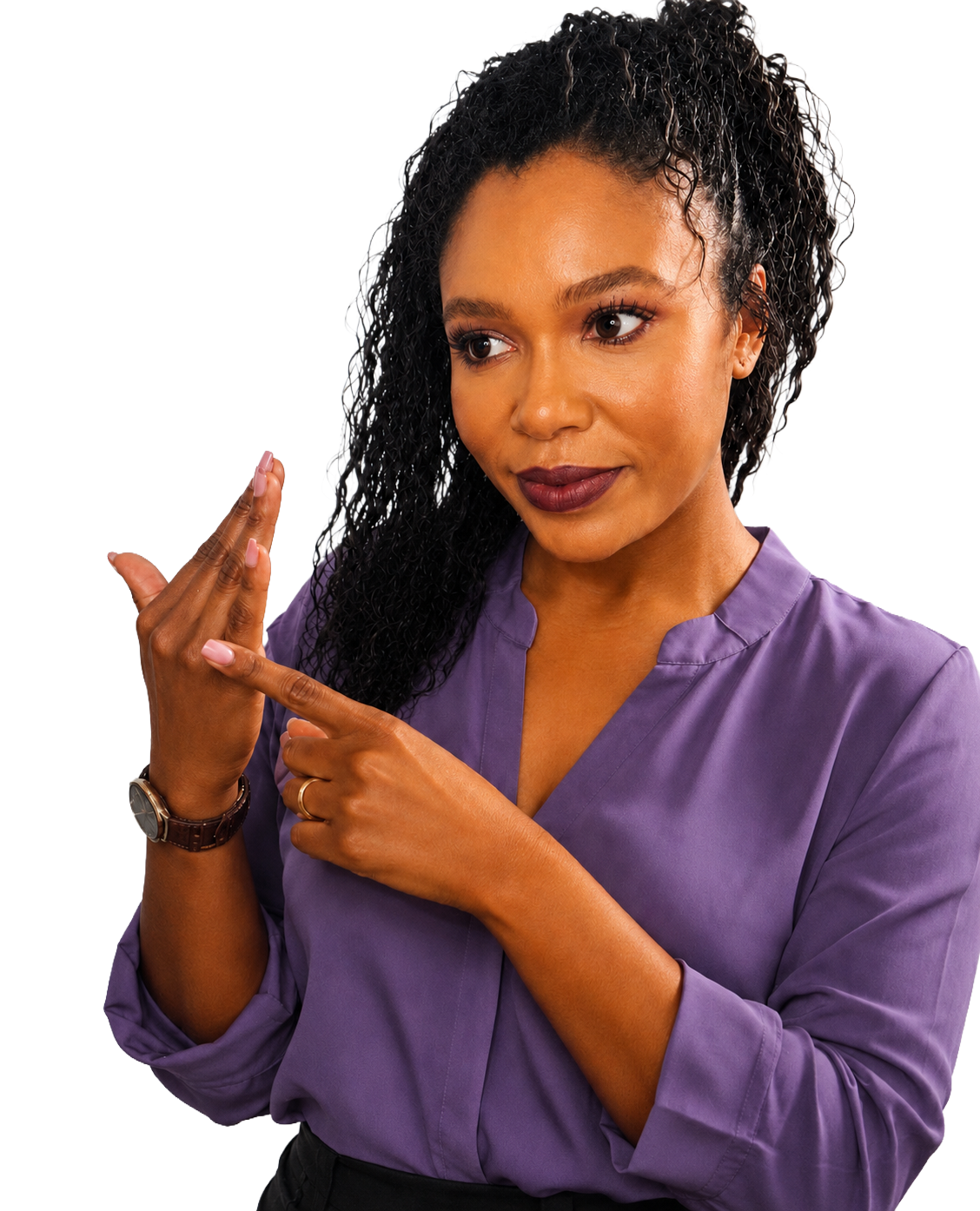 BSL interpreter signing